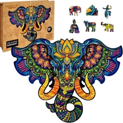 Puzzle di legno Elefante Sacro 160 pezzi