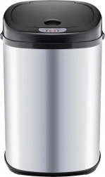 touchless stainless steel bin with automatic sensor