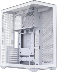 Modecom Volcano Space XL white full tower PC case with tempered glass