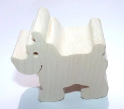 Fauna drevené zvieratko pes