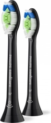 Philips Sonicare Optimal White nadomestni nastavki 2 kos, črni