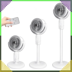 Wireless 3-in-1 pedestal fan with remote control