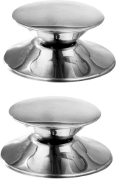 Stålknapper til låg GRANDE, 2 stk.