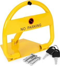 Blocco parcheggio pieghevole 40 cm con chiave