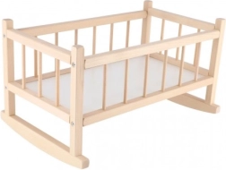Culla in legno per bambole