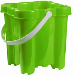 Androni secchio castello con 4 torri, altezza 20 cm – Verde