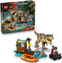 T-rex and River Escape – LEGO Jurassic World building set for kids aged 5+