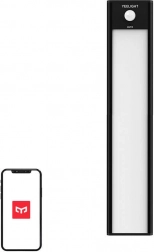 Luce LED con sensore per armadio Yeelight 20 cm, nera, 4000 K