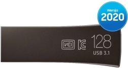 Chiavetta USB BAR Plus 128 GB, USB 3.1, grigio titanio