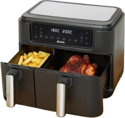 Air Fryer 9.5 L Hot Air Fryer with Dual Basket