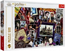 Puzzle Harry Potter 500 Pieces Hogwarts Landmarks Trefl