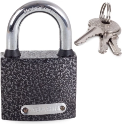 50 mm-es lakat edzett kengyellel és 3 kulccsal