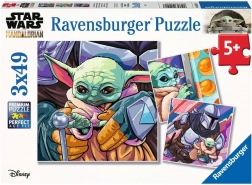 Ravensburger Puzzle STAR WARS: The Mandalorian 3×49 pieces