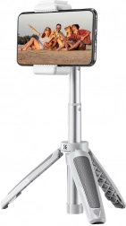 Statief en selfiestick voor telefoon 34 cm met Bluetooth-afstandsbediening K&F Concept MS02