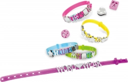 Creazione di braccialetti con lettere – set creativo per bambini