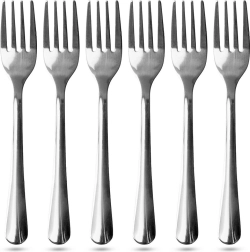 Set nerjavečih desertnih vilic, 6 kosov