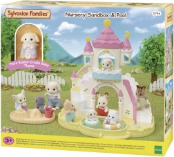 Sylvanian Families playground with slide and pool