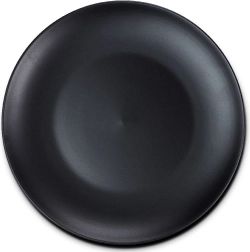 Assiette plate en céramique SOHO 26,5 cm noire