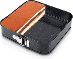 Teglia quadrata a cerniera in granito 28 × 28 × 6,8 cm