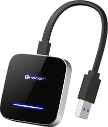 Adattatore auto wireless TRACER CarLink Pro per Apple CarPlay e Android Auto