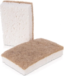 Natural eco kitchen sponge, 2 pcs