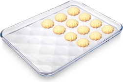 Staklena vatrostalna posuda 33,5 × 24,5 × 2 cm