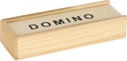 Domino in legno in scatola – gioco educativo per la famiglia