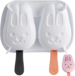 Ice cream mold with lid – 2 servings, bunny shape