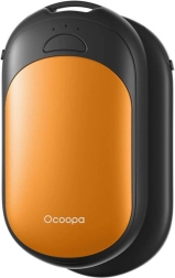 Ocoopa 2x2500 mAh ročni grelnik, USB-C, črna in oranžna