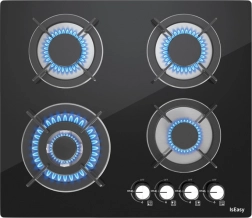 Steklena plinska kuhalna plošča ISEASY 60 cm