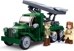 Sluban Russian Katyusha Rocket Launcher – Battle of Budapest Building Set