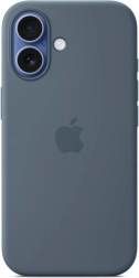Silicone Case with MagSafe for iPhone 17 – Navy Blue