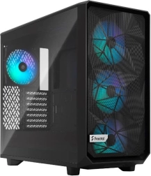 Fractal Meshify 2 RGB Black TG Lite – boîtier PC avec façade mesh et verre trempé