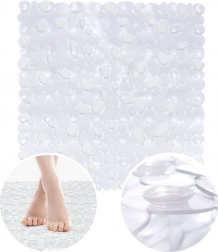 Transparent non-slip shower mat 51 × 51 cm