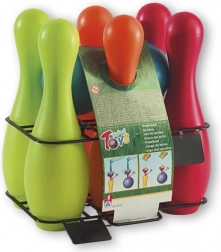 Set bowling di Androni riempibile con acqua o sabbia, 27 cm