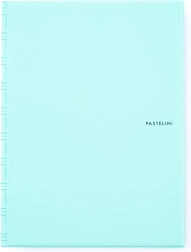 Teczka A4 z boczną kieszenią PASTELINI zielona