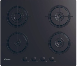 Gas/glass hob black CVW6BB