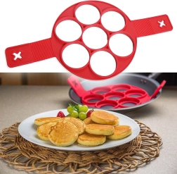Silicone pancake mold – Red