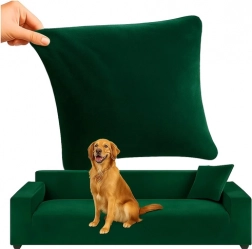 Überwurf für Ecksofa RUHHY grün 190-230 cm