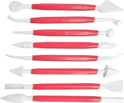 Set of Modeling Spatulas for Cakes, 8 pcs