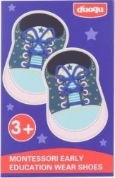 Prepletajoči leseni čeveljčki za otroke