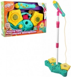 Karaoke microphone for children with light and sound effects