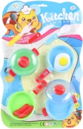 Children’s plastic kitchenware set