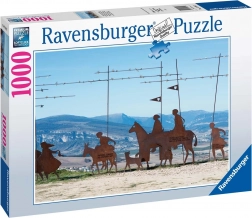 Puzzle 2D 1000 pezzi Cammino di Santiago