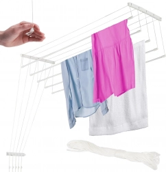 Stropni sušač za rublje 180 cm, 5 šipki