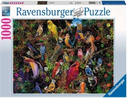 Puzzle 2D 1000 pezzi Arte degli uccelli