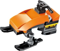 Qman building set 3-in-1 Snow Scooter Redfox