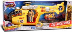 Elicottero The Corps The Nightwing con figurina, 50 cm