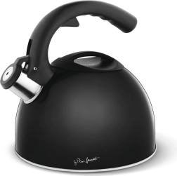 Teekessel Cuivre 3 l, schwarz mit Pfeife, für alle Herdarten