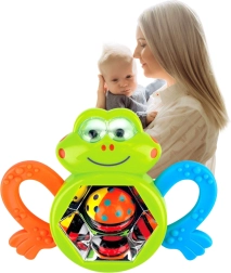 Toy and teether frog